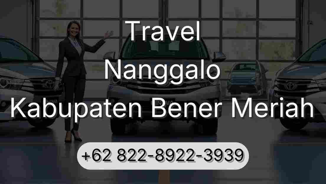Travel Nanggalo Kabupaten Bener Meriah