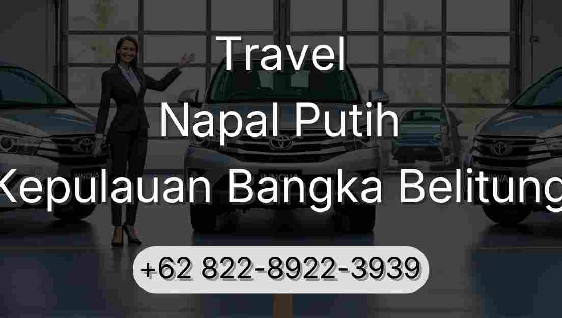 Travel Napal Putih Kepulauan Bangka Belitung
