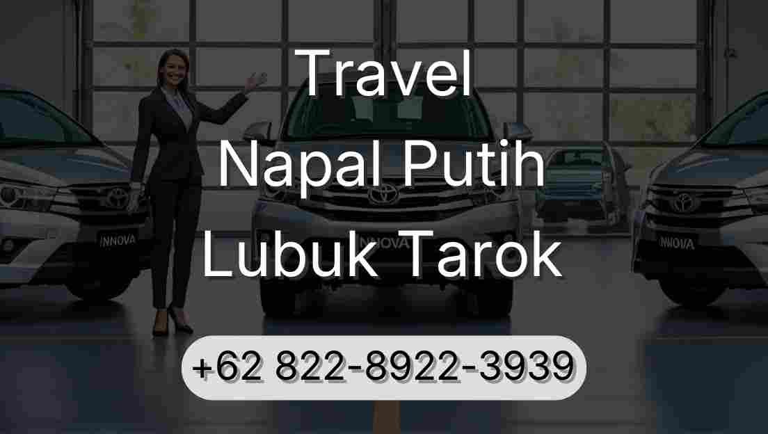 Travel Napal Putih Lubuk Tarok