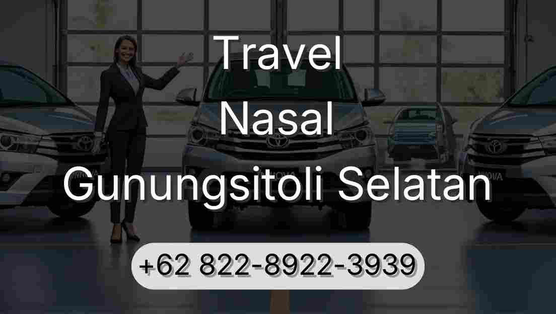 Travel Nasal Gunungsitoli Selatan