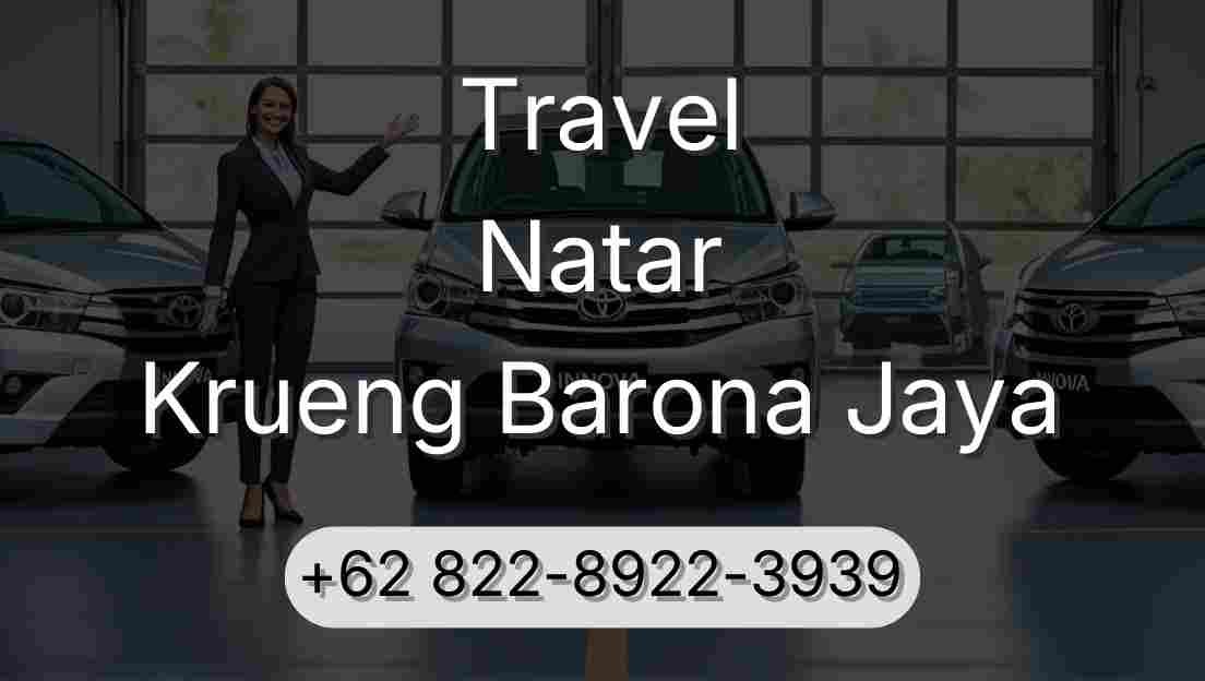 Travel Natar Krueng Barona Jaya