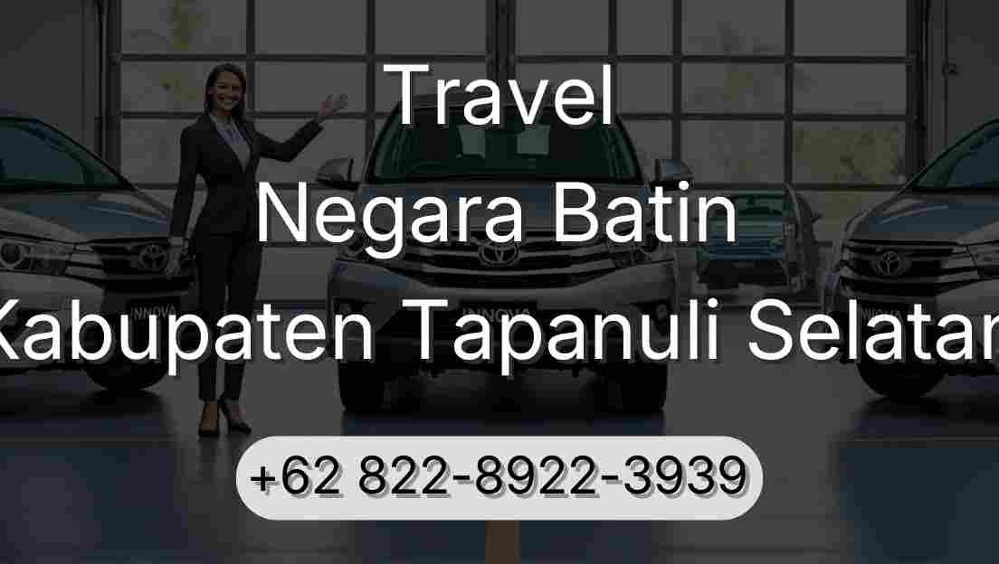 Travel Negara Batin Kabupaten Tapanuli Selatan