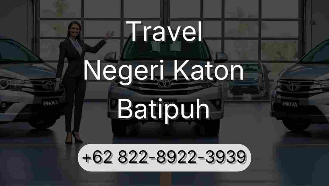 Travel Negeri Katon Batipuh