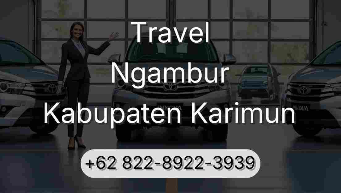 Travel Ngambur Kabupaten Karimun