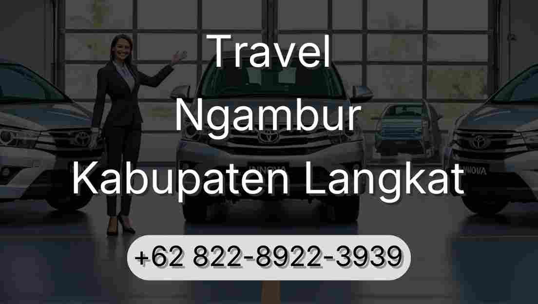Travel Ngambur Kabupaten Langkat