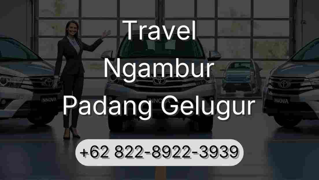 Travel Ngambur Padang Gelugur