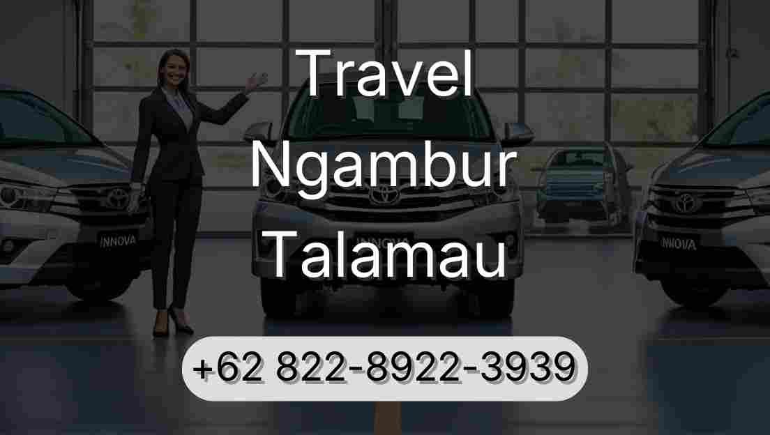 Travel Ngambur Talamau