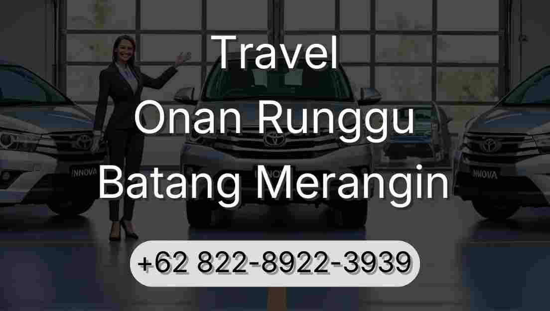 Travel Onan Runggu Batang Merangin