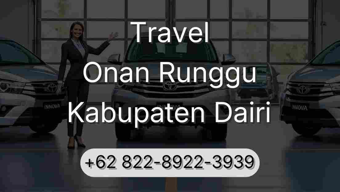 Travel Onan Runggu Kabupaten Dairi
