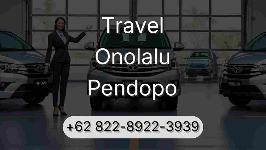 Travel Onolalu Pendopo