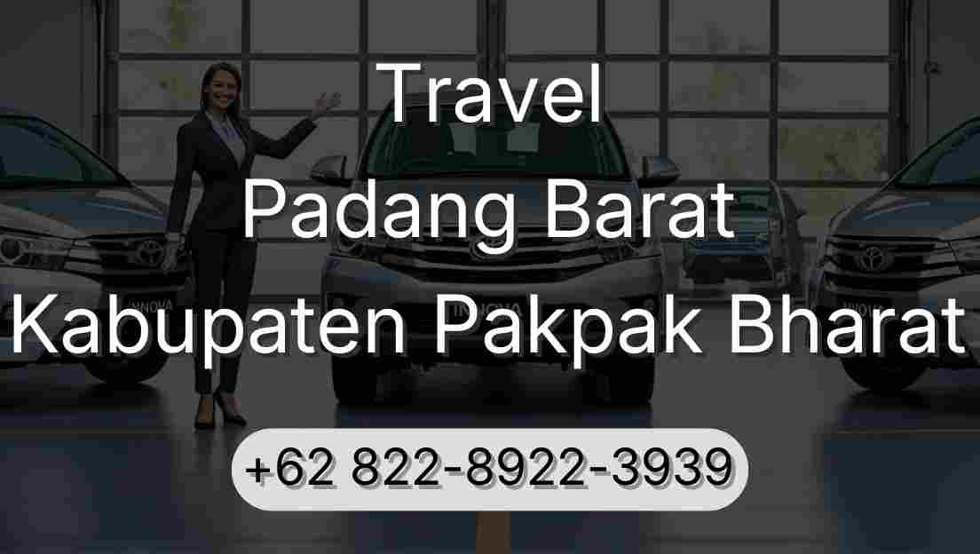 Travel Padang Barat Kabupaten Pakpak Bharat