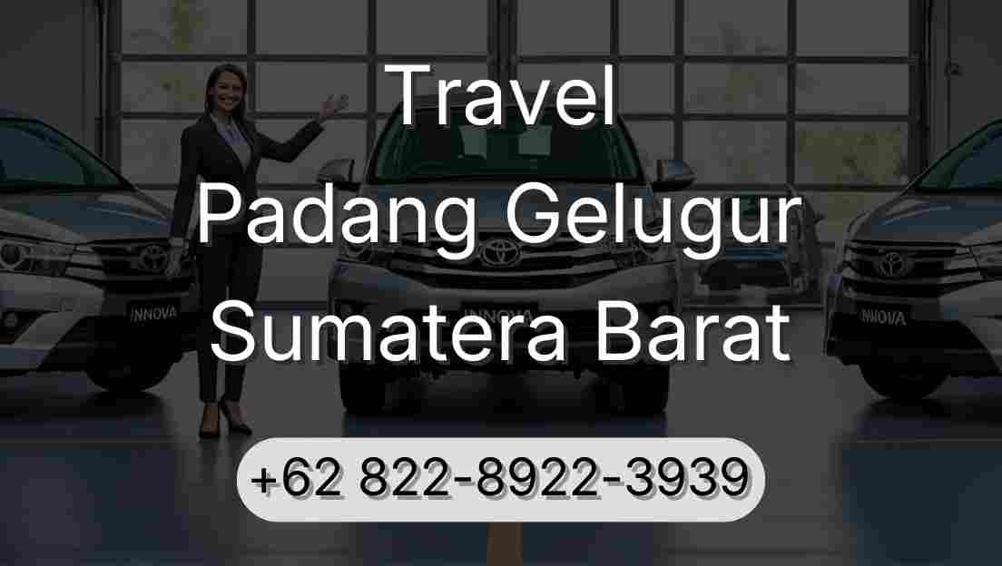 Travel Padang Gelugur Sumatera Barat
