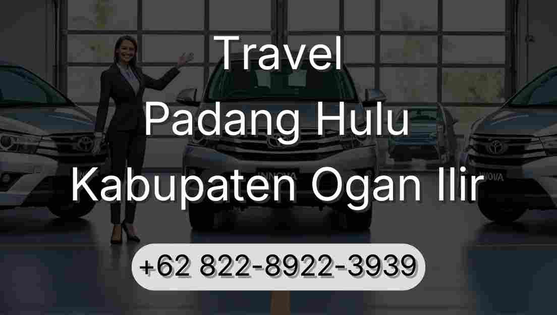 Travel Padang Hulu Kabupaten Ogan Ilir