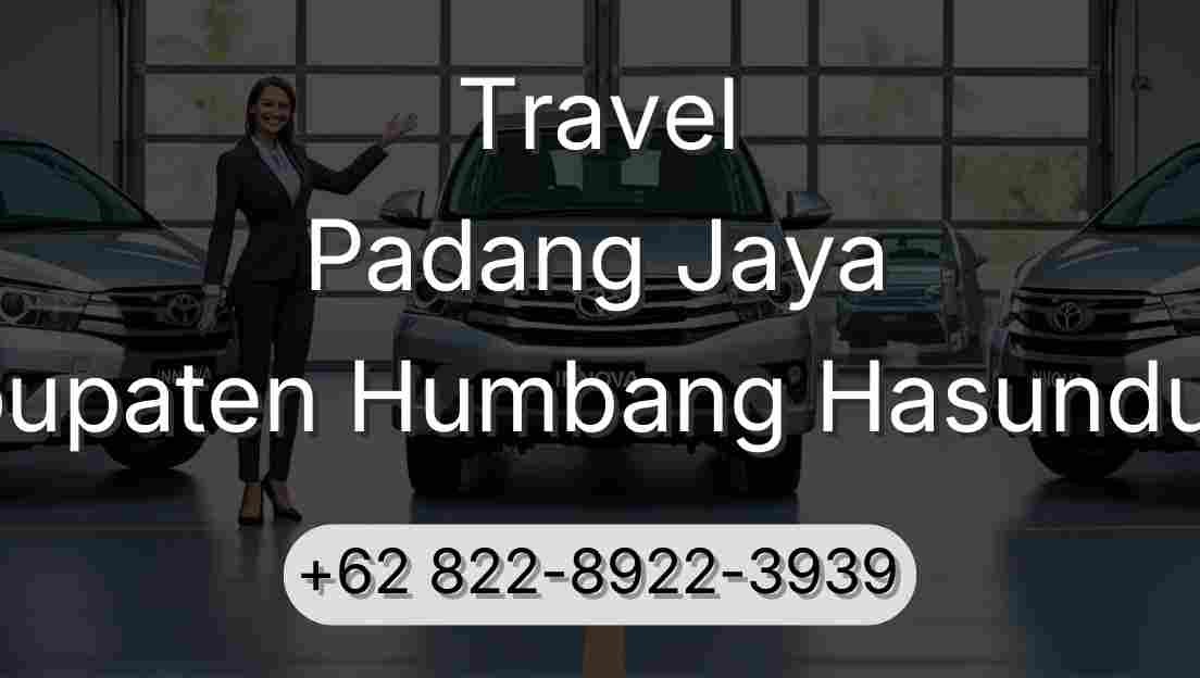 Travel Padang Jaya Kabupaten Humbang Hasundutan