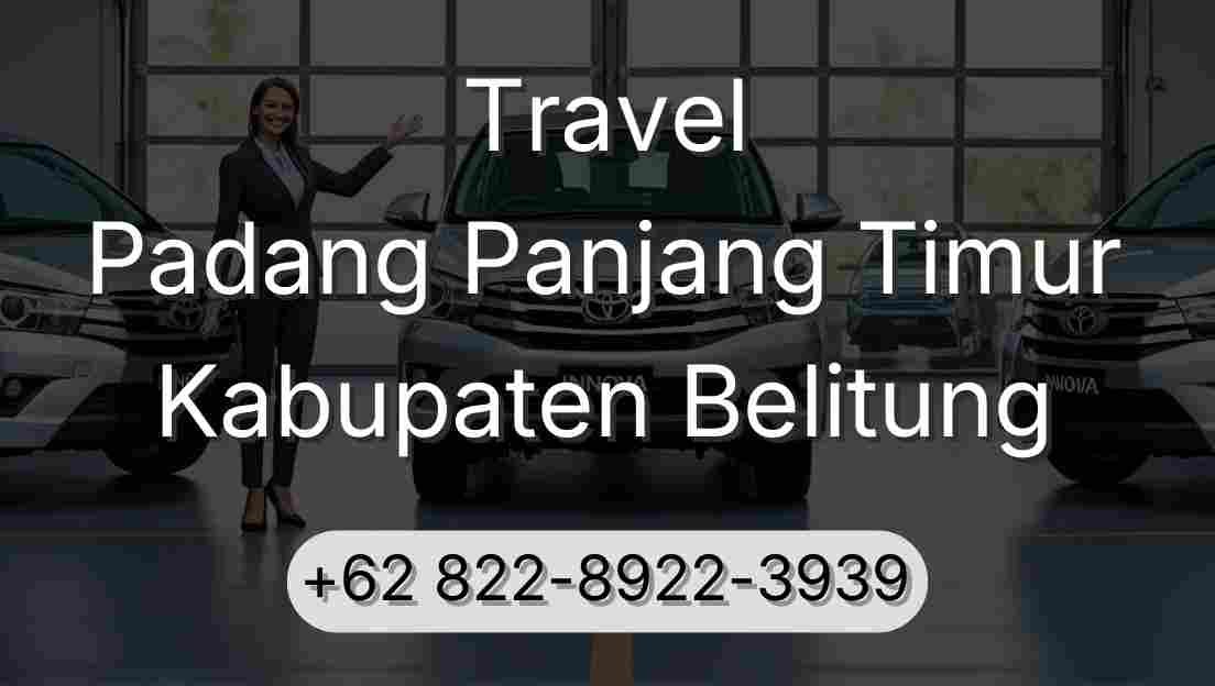 Travel Padang Panjang Timur Kabupaten Belitung