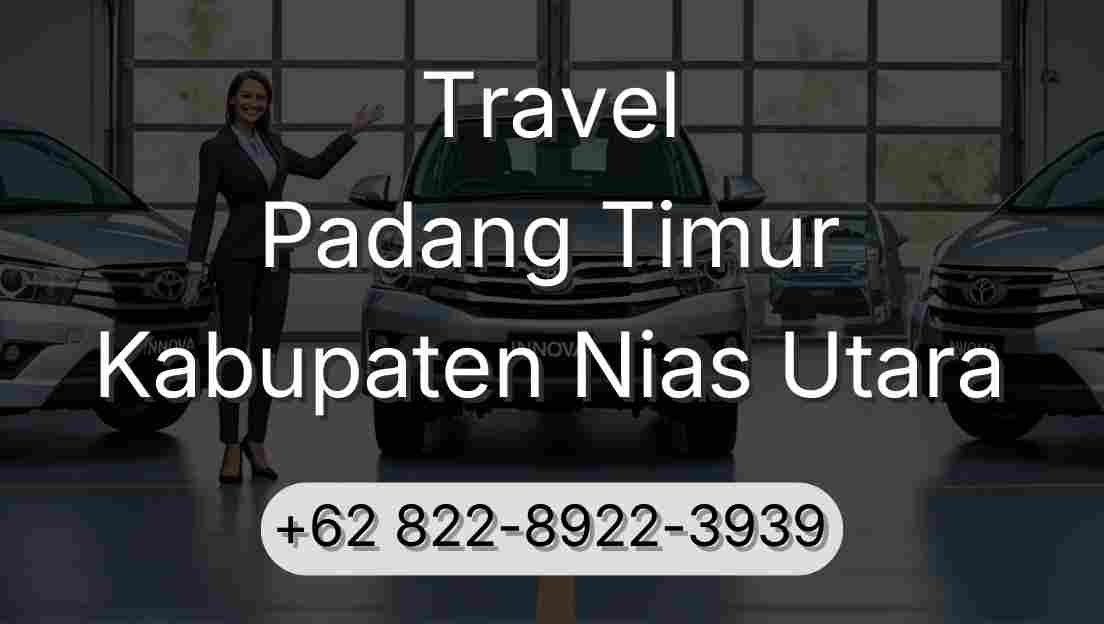Travel Padang Timur Kabupaten Nias Utara