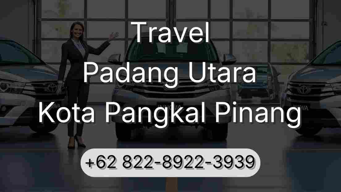 Travel Padang Utara Kota Pangkal Pinang