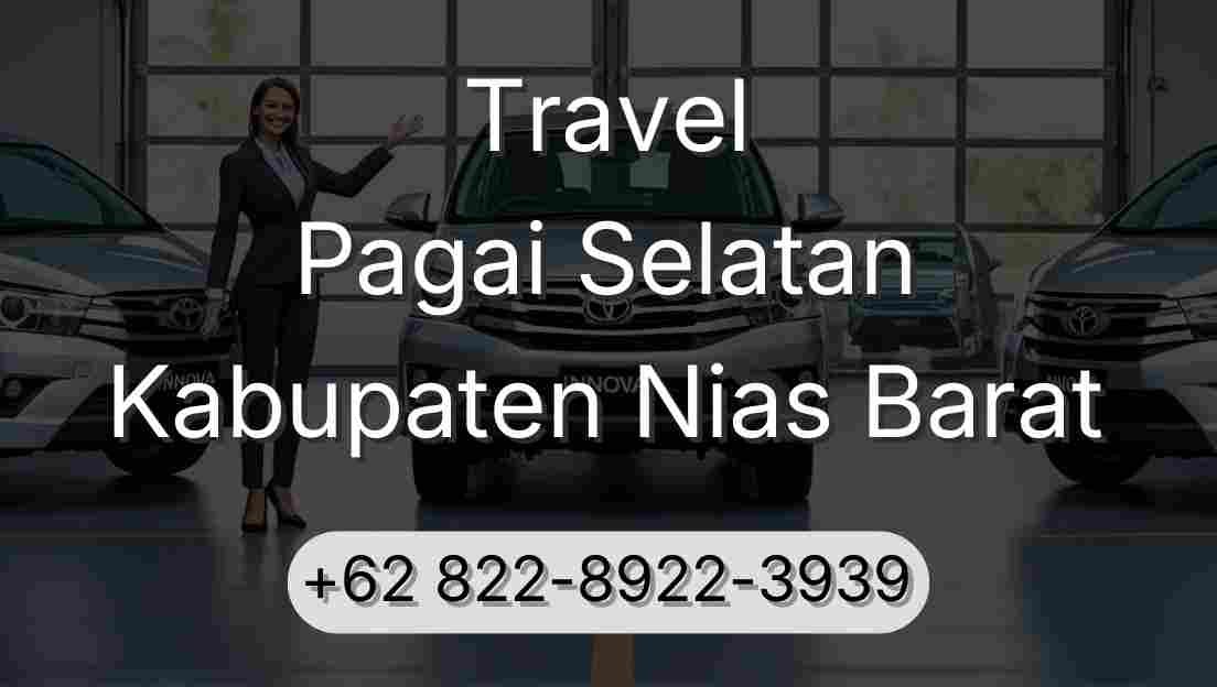 Travel Pagai Selatan Kabupaten Nias Barat