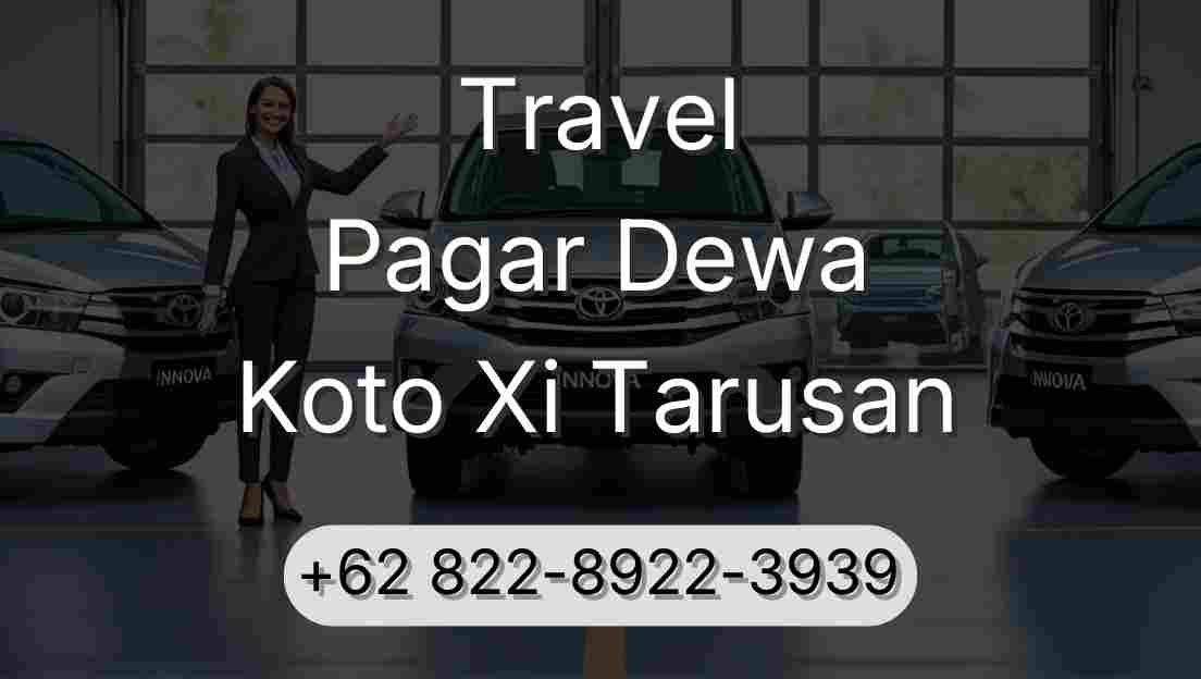 Travel Pagar Dewa Koto Xi Tarusan