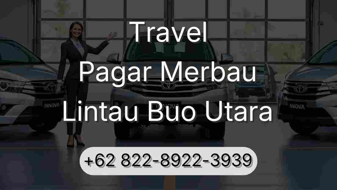 Travel Pagar Merbau Lintau Buo Utara