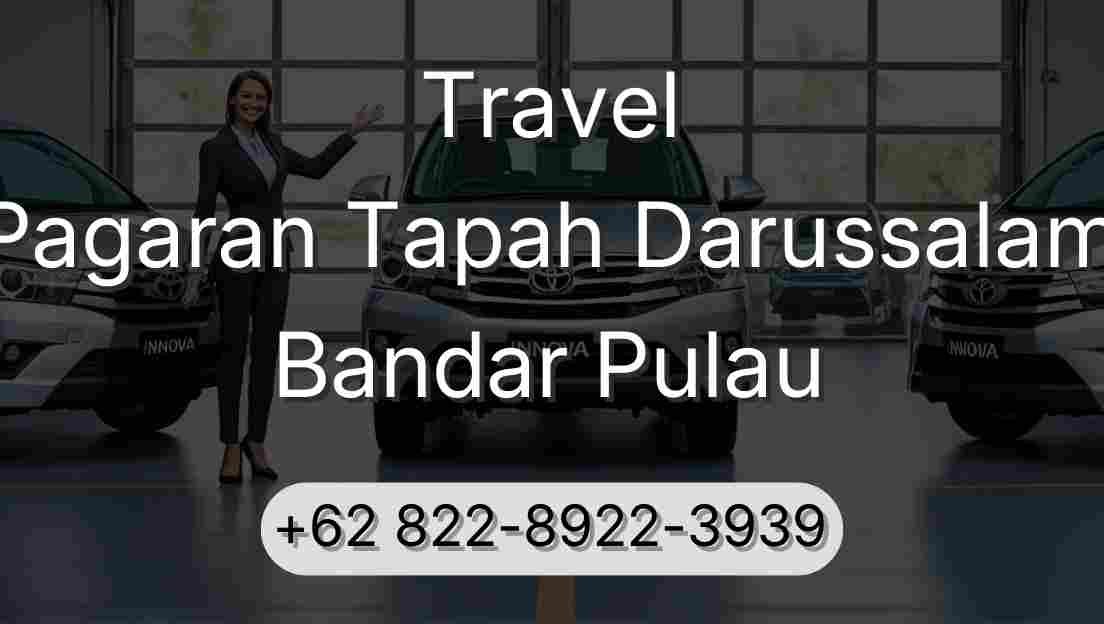 Travel Pagaran Tapah Darussalam Bandar Pulau