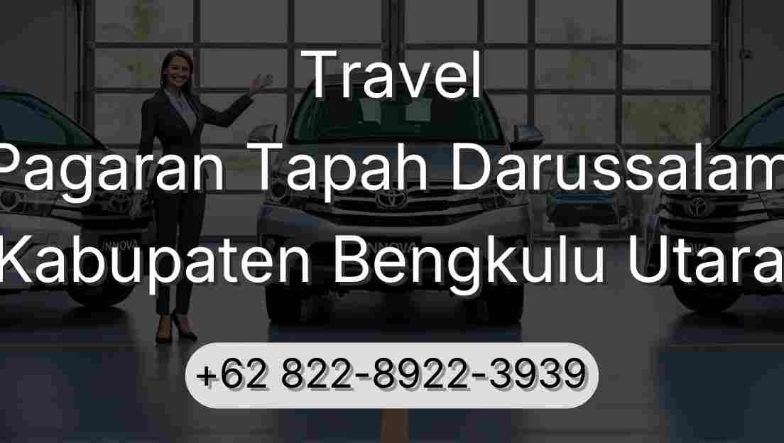 Travel Pagaran Tapah Darussalam Kabupaten Bengkulu Utara