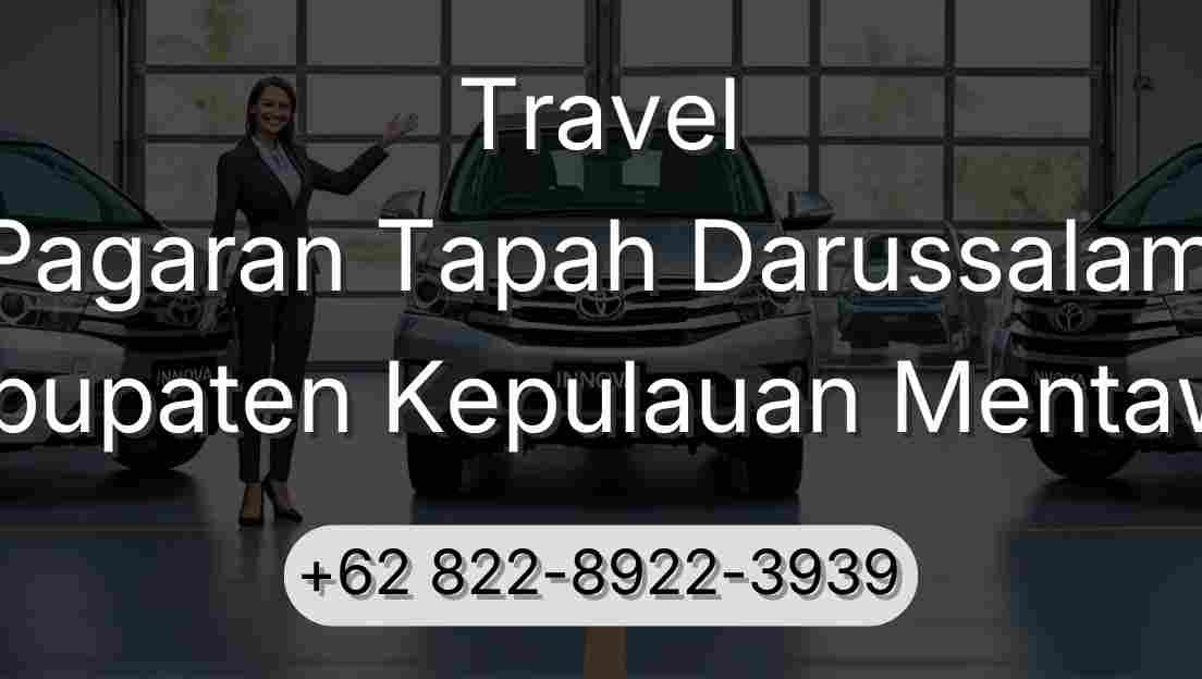 Travel Pagaran Tapah Darussalam Kabupaten Kepulauan Mentawai