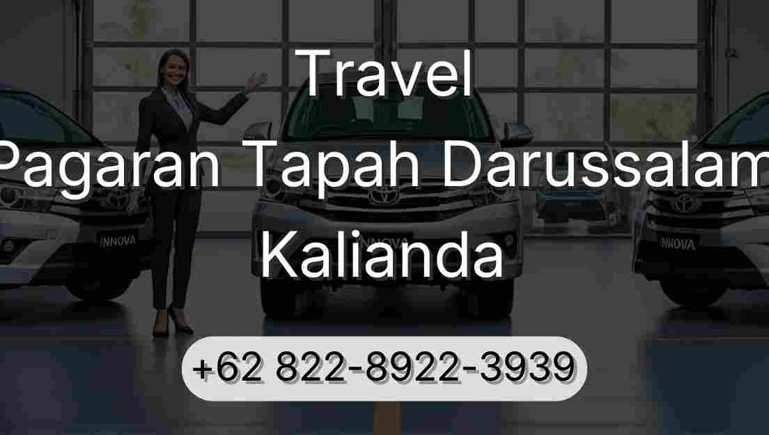 Travel Pagaran Tapah Darussalam Kalianda