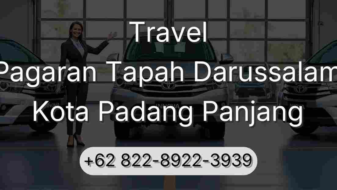 Travel Pagaran Tapah Darussalam Kota Padang Panjang