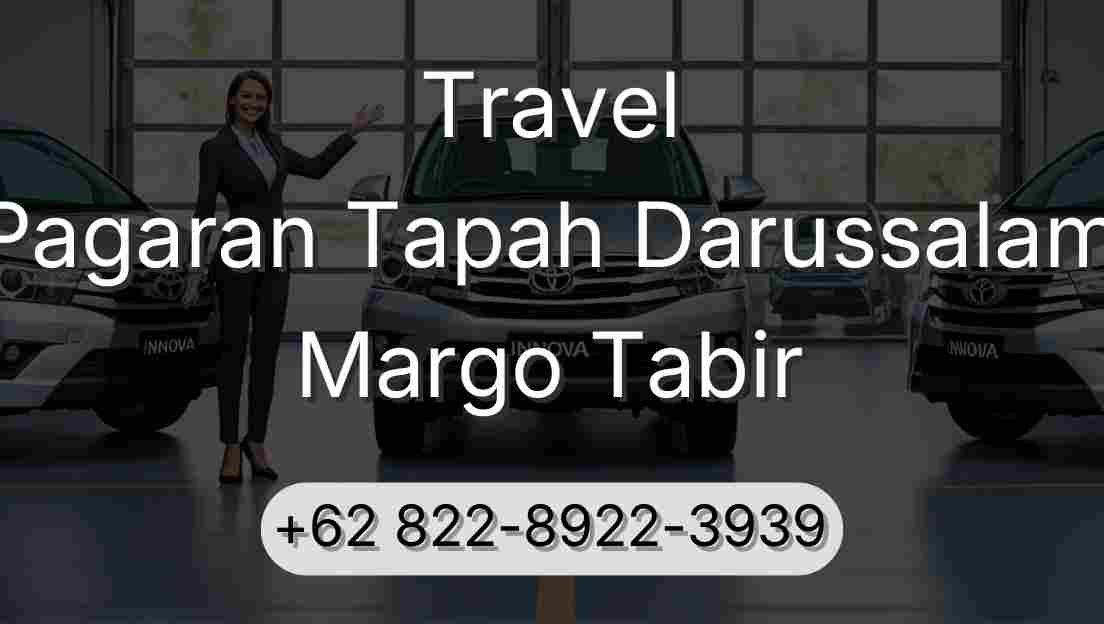 Travel Pagaran Tapah Darussalam Margo Tabir