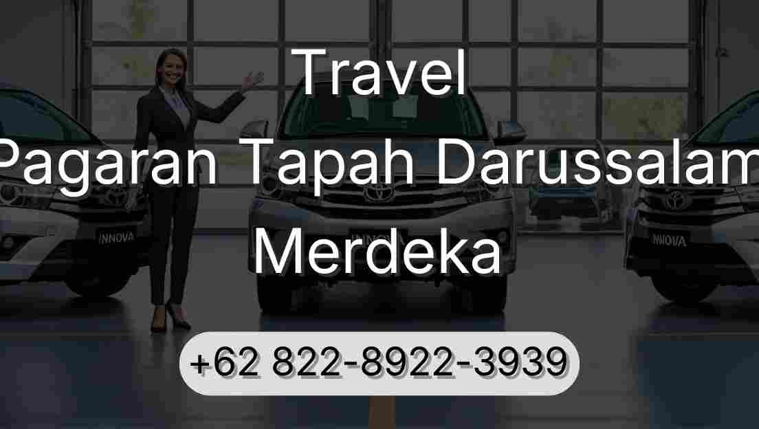 Travel Pagaran Tapah Darussalam Merdeka