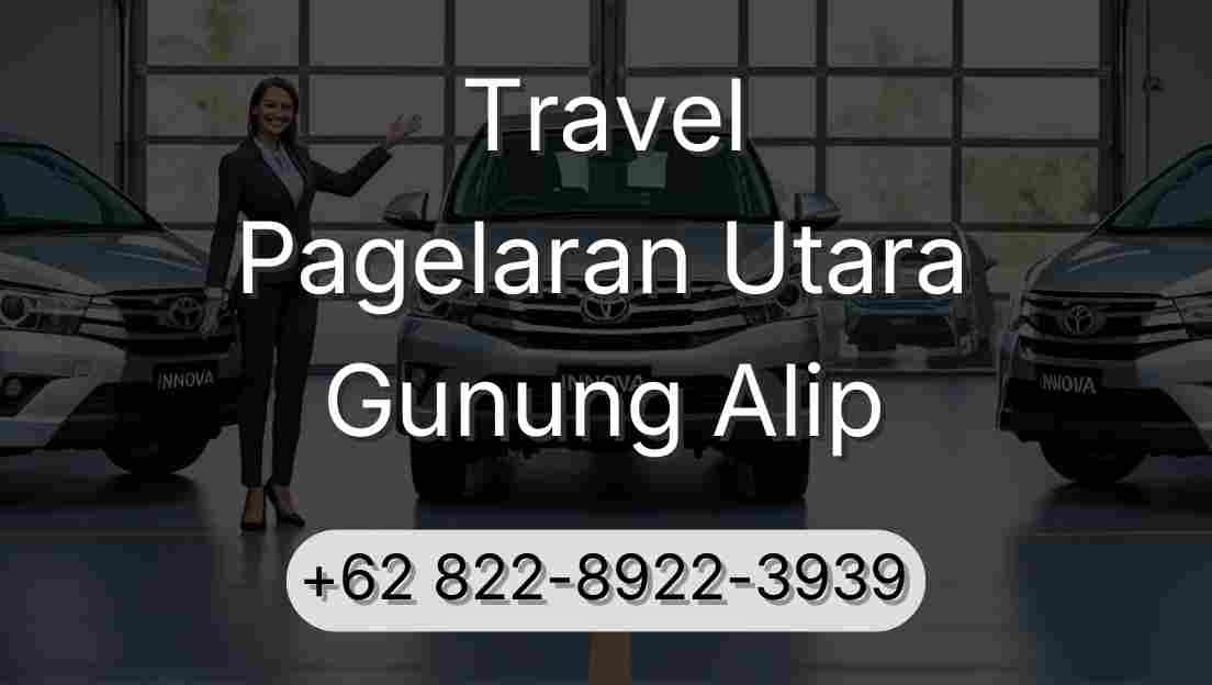 Travel Pagelaran Utara Gunung Alip