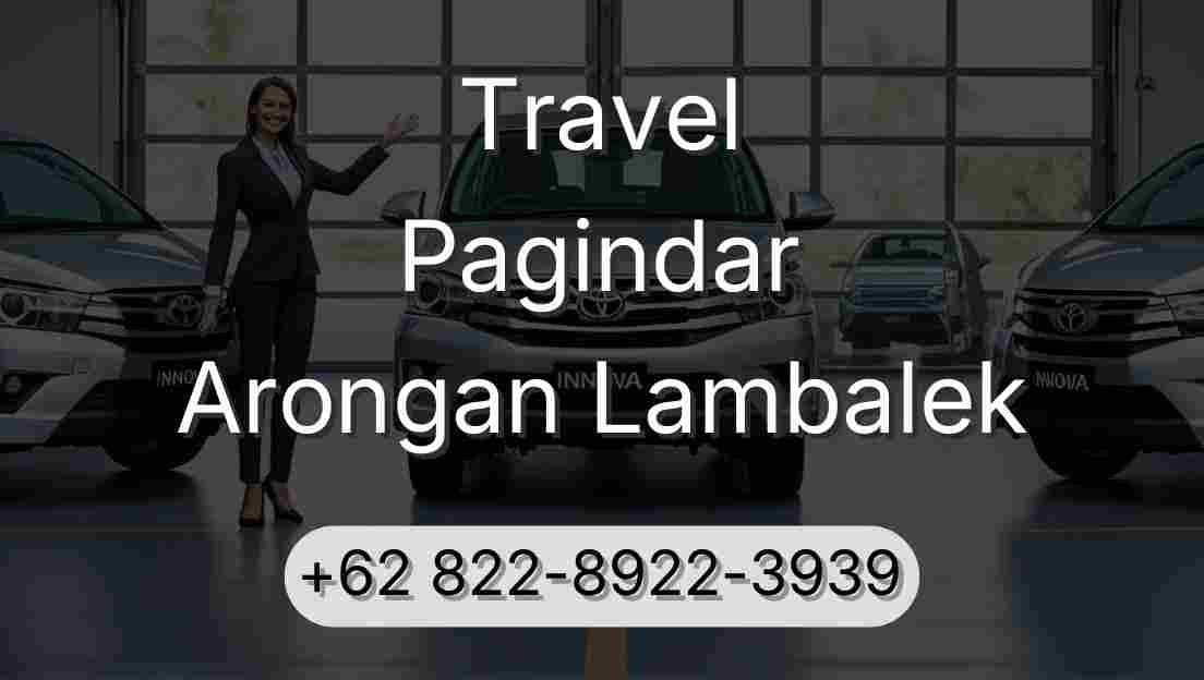Travel Pagindar Arongan Lambalek