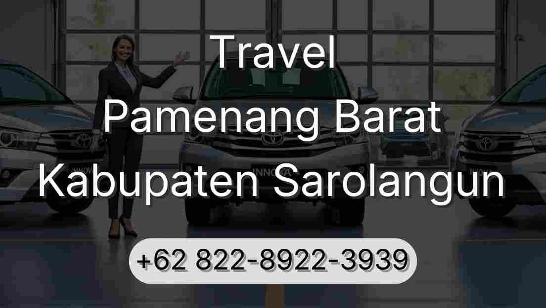 Travel Pamenang Barat Kabupaten Sarolangun