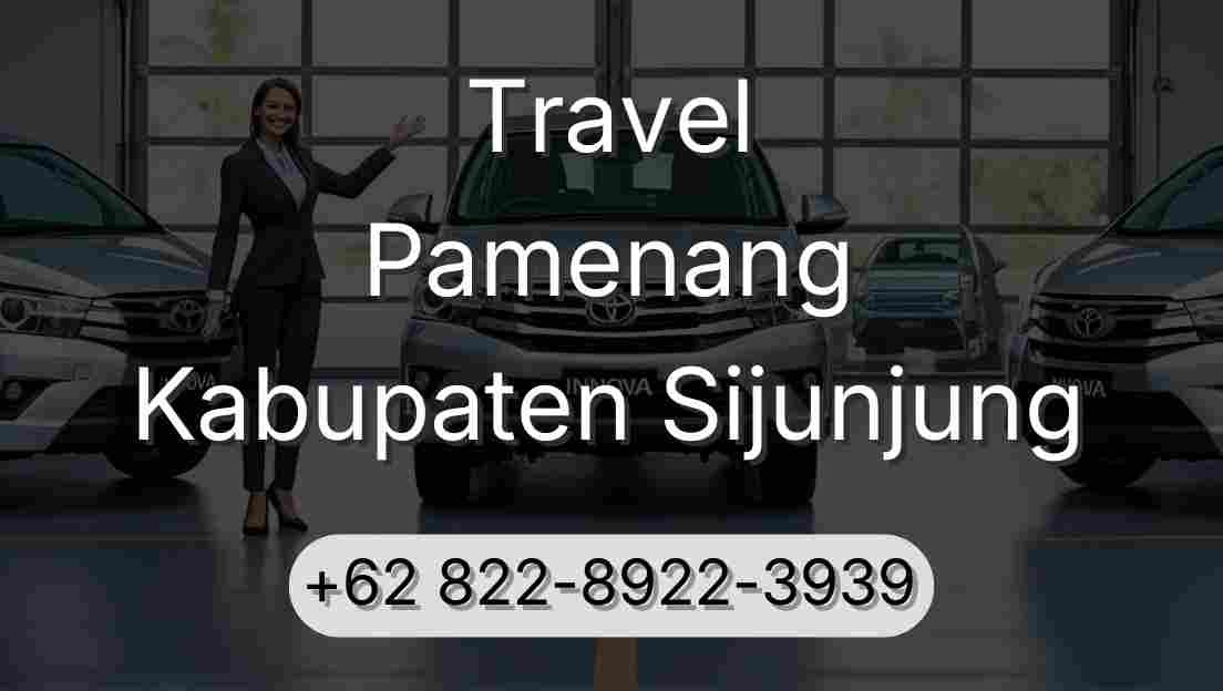 Travel Pamenang Kabupaten Sijunjung