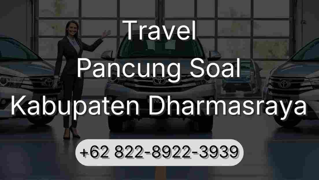 Travel Pancung Soal Kabupaten Dharmasraya