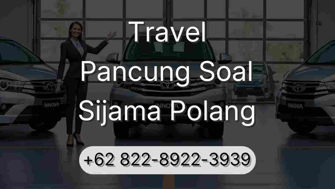 Travel Pancung Soal Sijama Polang