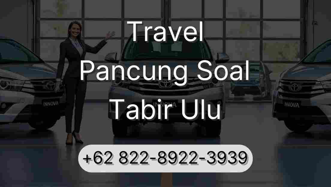 Travel Pancung Soal Tabir Ulu
