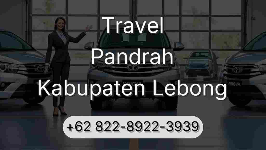 Travel Pandrah Kabupaten Lebong
