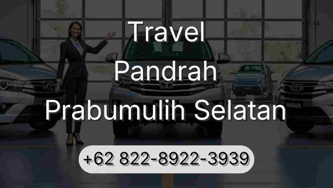 Travel Pandrah Prabumulih Selatan