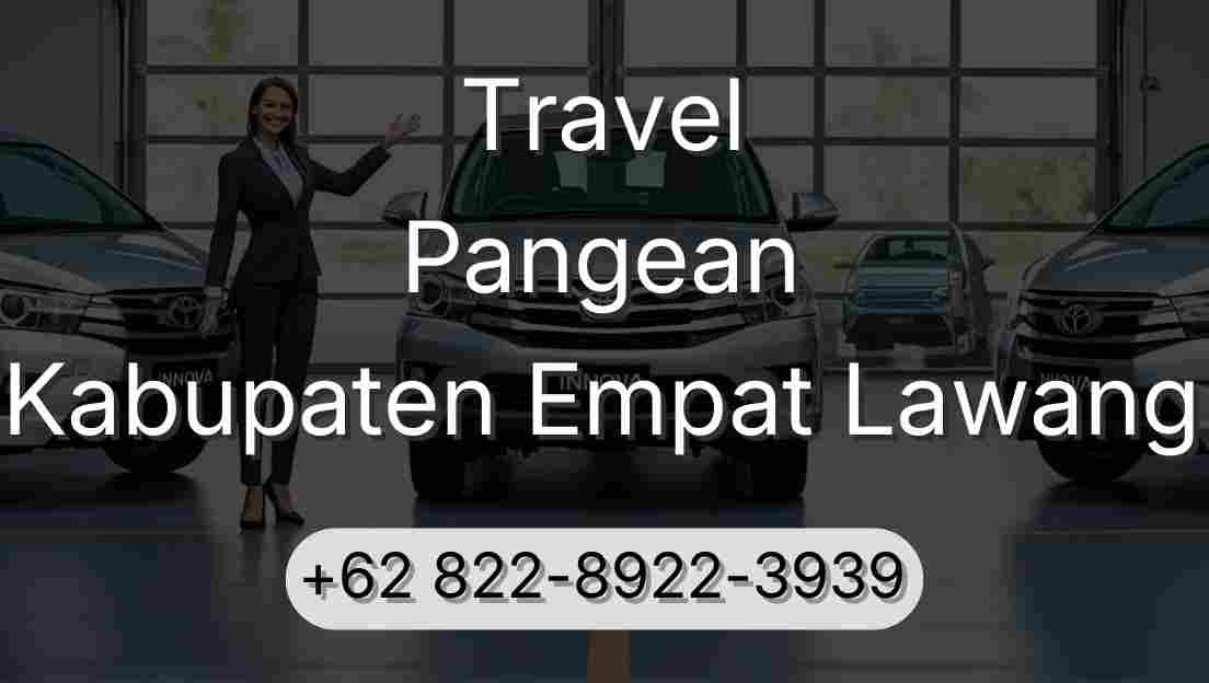 Travel Pangean Kabupaten Empat Lawang