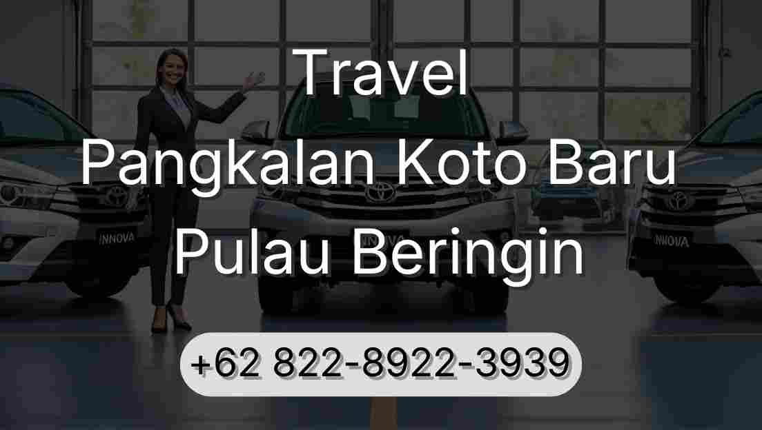 Travel Pangkalan Koto Baru Pulau Beringin