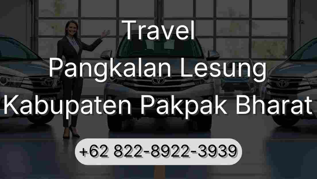 Travel Pangkalan Lesung Kabupaten Pakpak Bharat