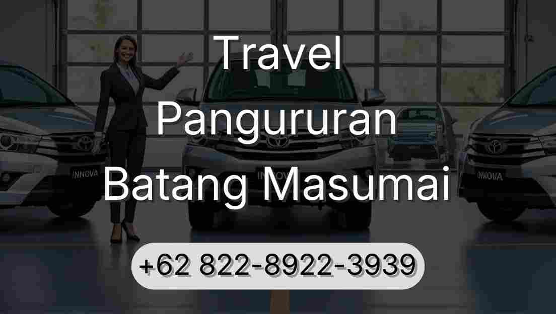Travel Pangururan Batang Masumai