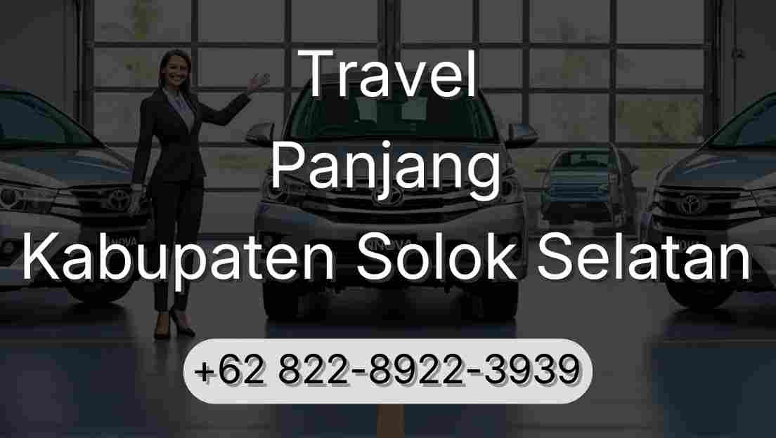 Travel Panjang Kabupaten Solok Selatan
