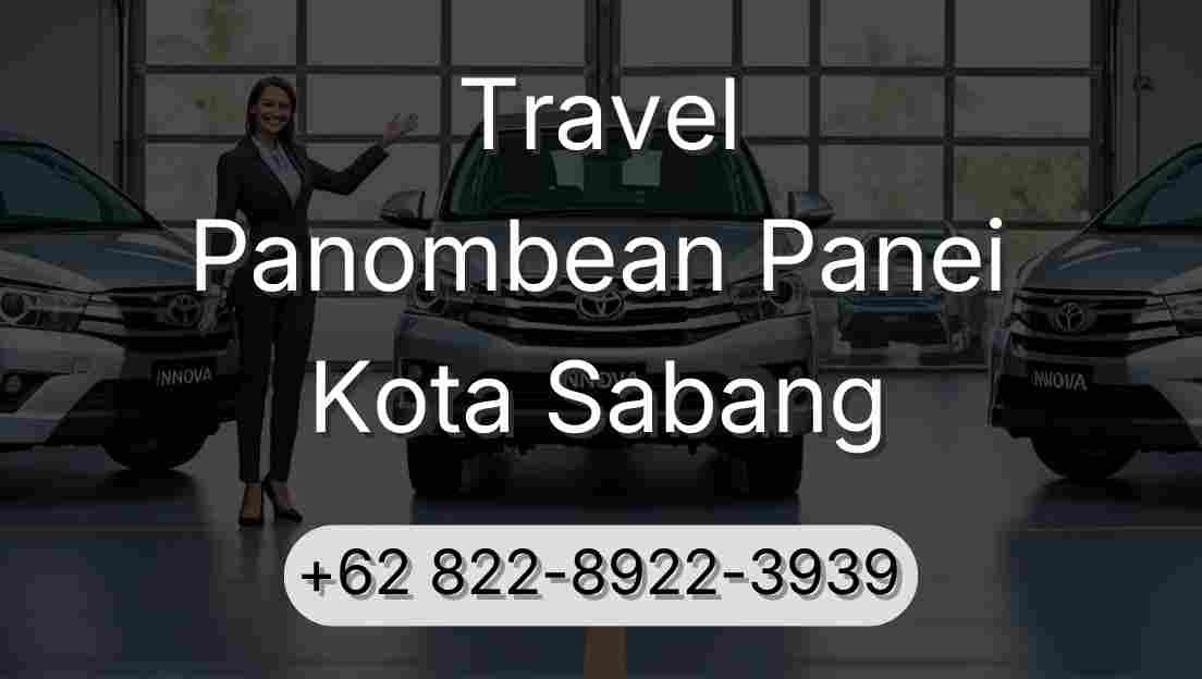 Travel Panombean Panei Kota Sabang