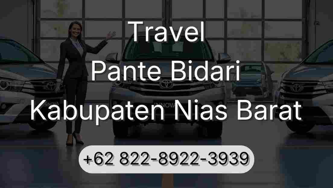 Travel Pante Bidari Kabupaten Nias Barat