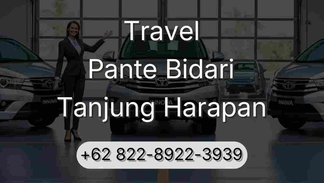 Travel Pante Bidari Tanjung Harapan