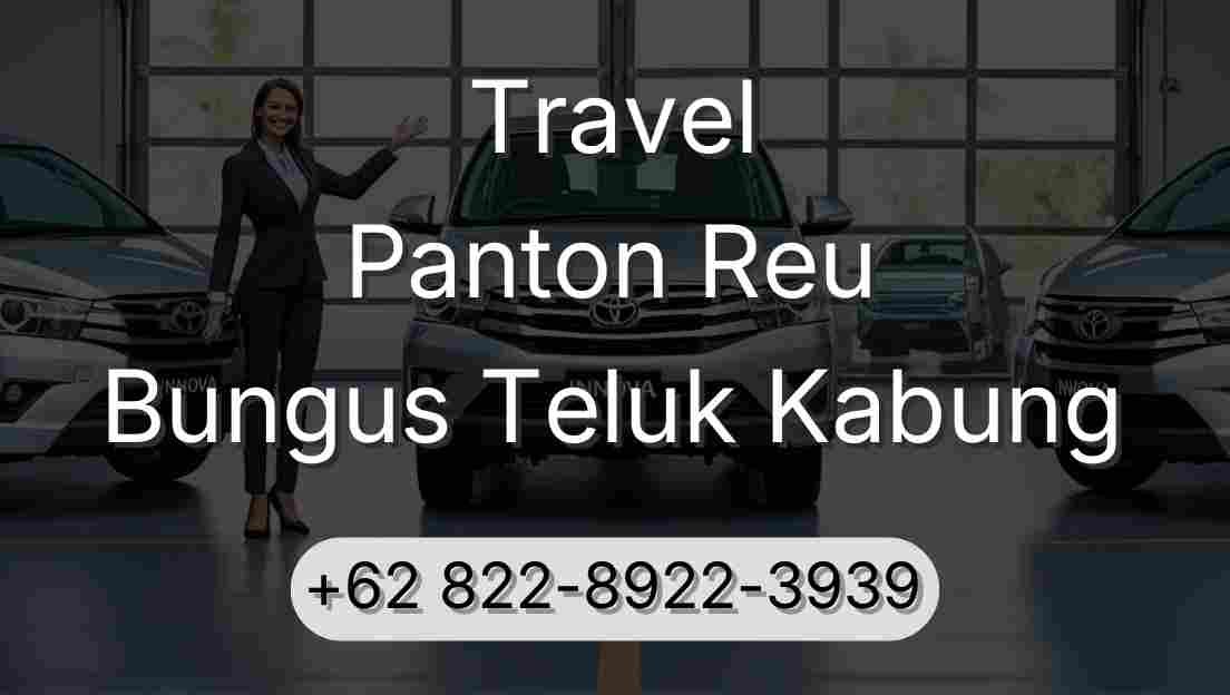 Travel Panton Reu Bungus Teluk Kabung