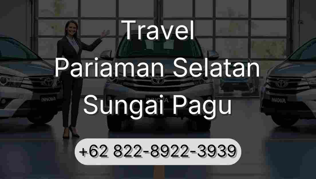Travel Pariaman Selatan Sungai Pagu